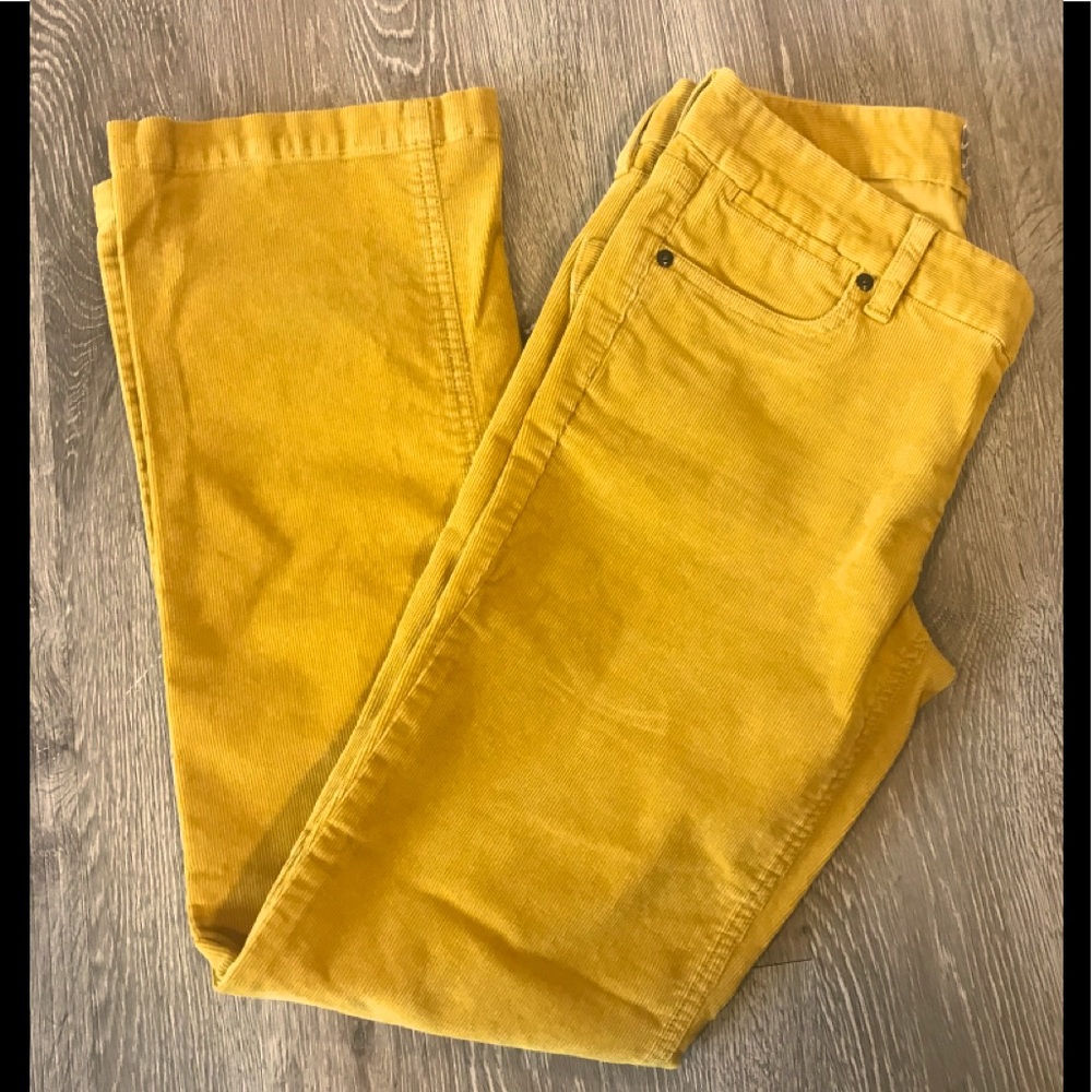 🍁J.Crew Cordury boot cut jeans size 4 small 🍁